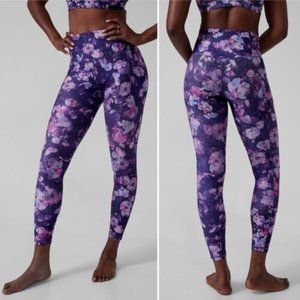 Athleta | Salutation Stash Pocket Floral Leggings in Dappled Bloom | Size SP